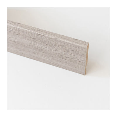 Q.TA' 5 BATTISCOPA 80X14 MM MDF 240 CM ROVERE GRIGIO