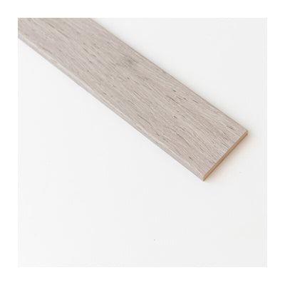 Q.TA' 10 COPRIFILO 70X10 MM MDF 240 CM ROVERE GRIGIO R6