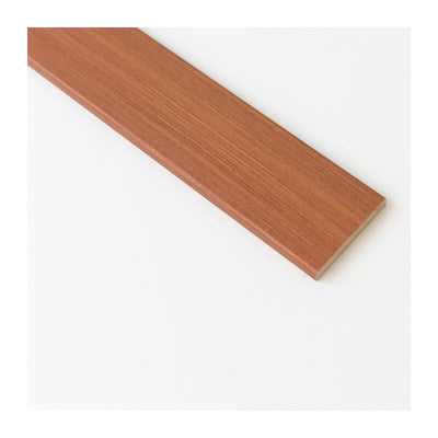 Q.TA' 10 COPRIFILO 70X10 MM MDF 240 CM NOCE TANGANICA R6