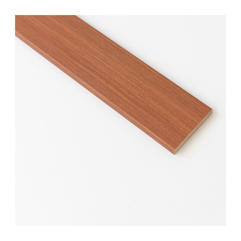 Q.TA' 10 COPRIFILO 70X10 MM MDF 240 CM NOCE TANGANICA R6