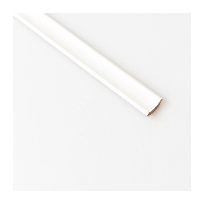 Q.TA' 10 SGUSCIO 22X22 MM LISCIO MDF 240 CM BIANCO
