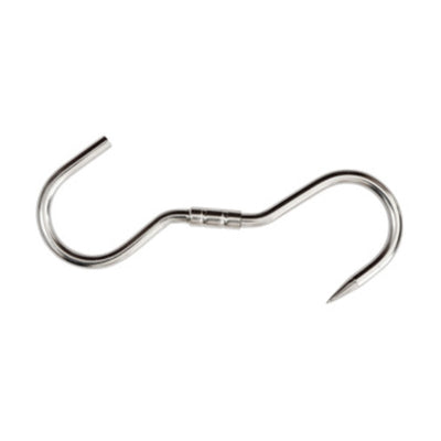 Q.TA' 1 GANCIO INOX P/MACELLAIO GIREVOLE 210 X 9 MM*