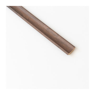 Q.TA' 10 SGUSCIO 22X22 MM LISCIO MDF 240 CM NOCE SCURO