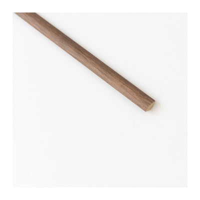 Q.TA' 5 QUARTO DI TONDO 14X14 MM MDF 240 CM ROVERE SCURO