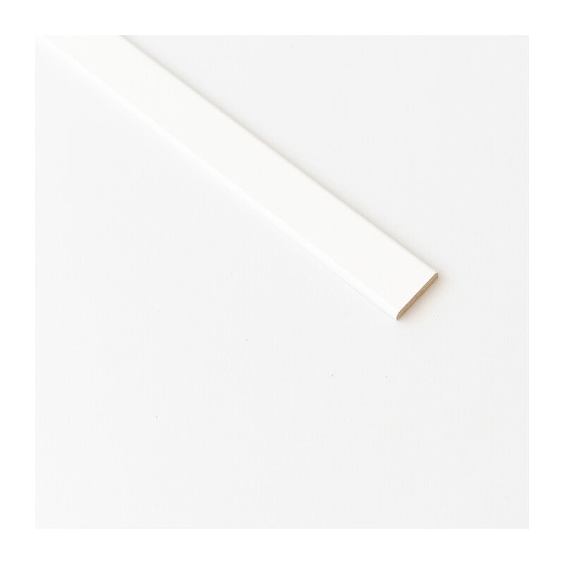 Q.TA' 20 PIATTINA 30X6 MM MDF 240 CM BIANCO