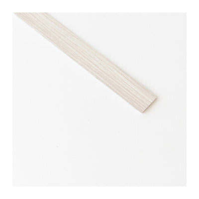 Q.TA' 20 PIATTINA 30X6 MM MDF 240 CM ROVERE SBIANCATO