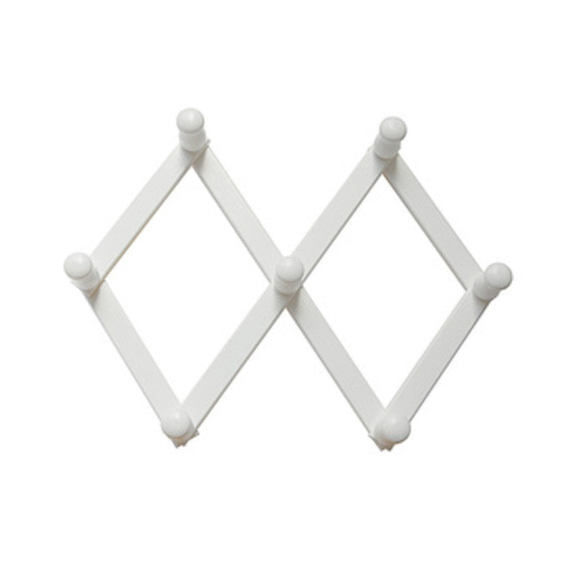 Q.TA' 2 APPENDIABITI ESTENSIBILE A 7 GANCI BIANCO**