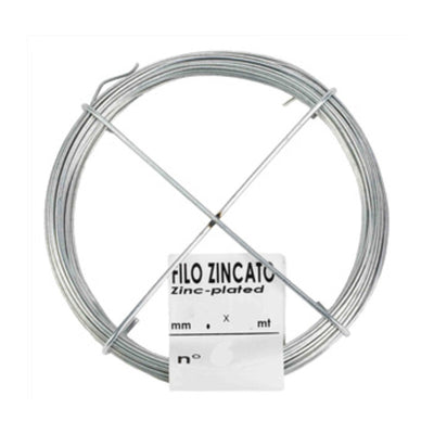 Q.TA' 30 MATASSINA FILO ZINCATO N.10 D 1,5 MM 12 M
