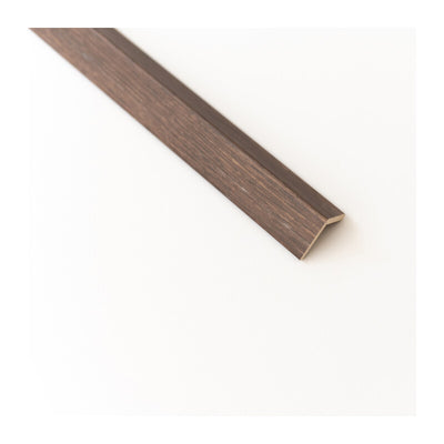 Q.TA' 20 PARASPIGOLO 28X28 MDF 300 CM NOCE SCURO