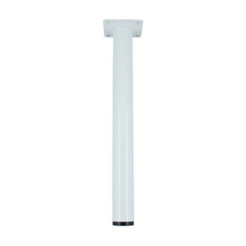 Q.TA' 4 PIEDINO ACCIAIO D. 30 X H 300 MM BIANCO