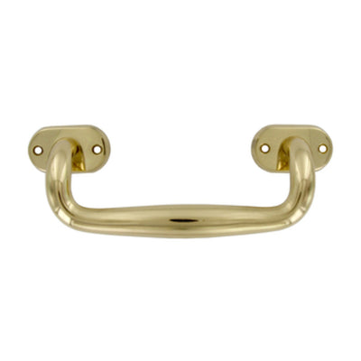 Q.TA' 1 MANIGLIONE OTTONE 610 ZANCATO 240 MM LUC VERN