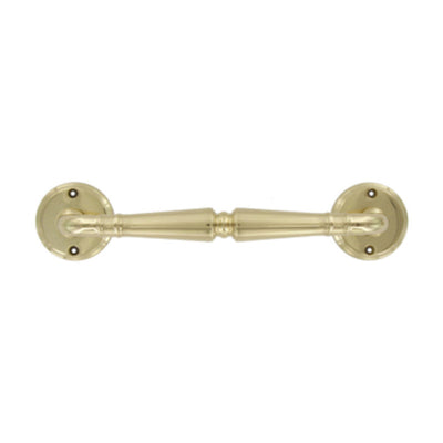 Q.TA' 2 MANIGLIONE OTTONE 603 260 MM LUCIDO VERNICIATO
