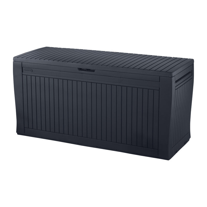 Q.TA' 1 CASSAPANCA KETER COMFY EFF LEGNO 270 L GRAFITE