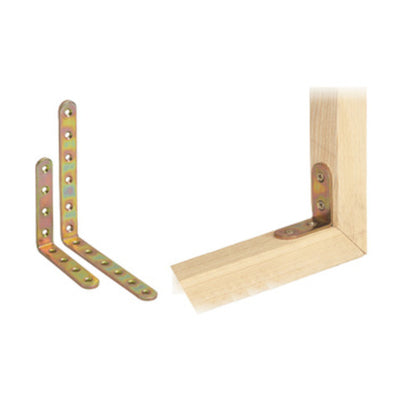 Q.TA' 50 PIASTRA 779 ANGOLARE ACCIAIO TROPIC 100X2,5X100 MM