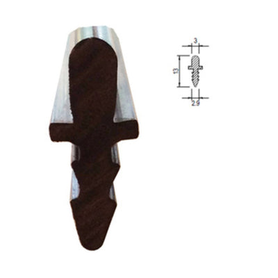 Q.TA' 1 PROFILO GUIDA IN PVC 3XH13 MM DA 2 M