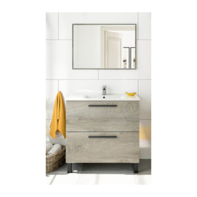 Q.TA' 1 KIT MOBILE BAGNO ATHENA 2 CASSETTI 80 ROVERE ALASKA