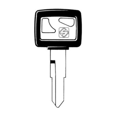 Q.TA' 5 SILCA HON39RP CHIAVE AUTO TESTA PLASTICA ACCIAIO