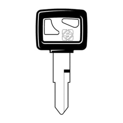 Q.TA' 5 SILCA HON39P CHIAVE AUTO TESTA PLASTICA ACCIAIO