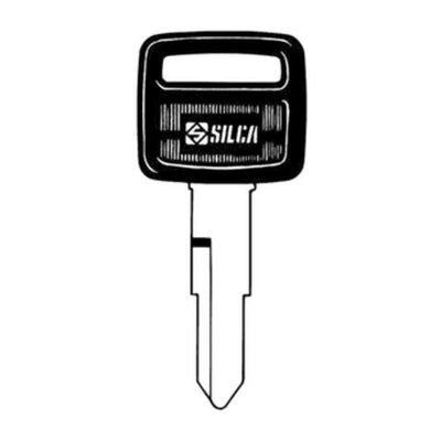 Q.TA' 5 SILCA HON31AP CHIAVE AUTO TESTA PLASTICA ACCIAIO