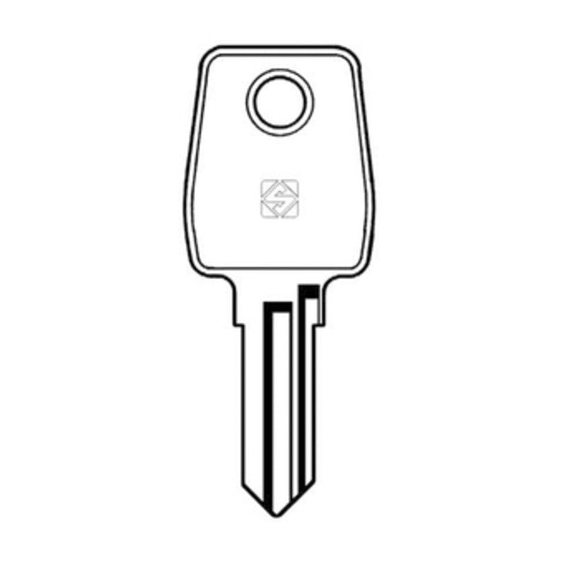 Q.TA' 10 SILCA LF22 CHIAVE PROFILO ACCIAIO