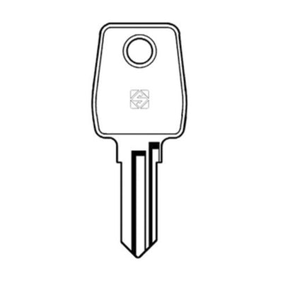 Q.TA' 10 SILCA LF22R CHIAVE PROFILO ACCIAIO