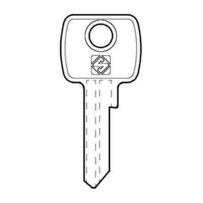 Q.TA' 100 SILCA LF4 CHIAVE PROFILO ACCIAIO