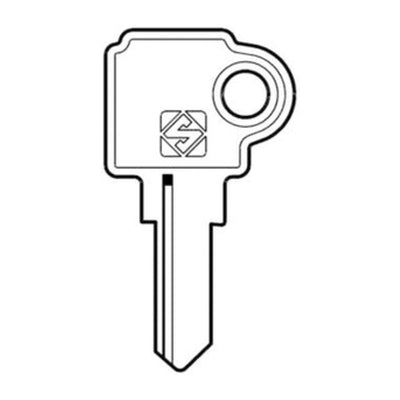 Q.TA' 10 SILCA SEA7 CHIAVE PROFILO OTTONE