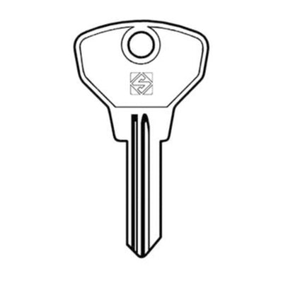 Q.TA' 5 SILCA SIP9R CHIAVE AUTO ACCIAIO