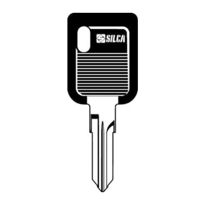 Q.TA' 5 SILCA VAC102DP CHIAVE AUTO TESTA PLASTICA ACCIAIO