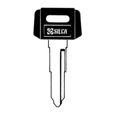 Q.TA' 5 SILCA YH28P CHIAVE AUTO TESTA PLASTICA OTTONE