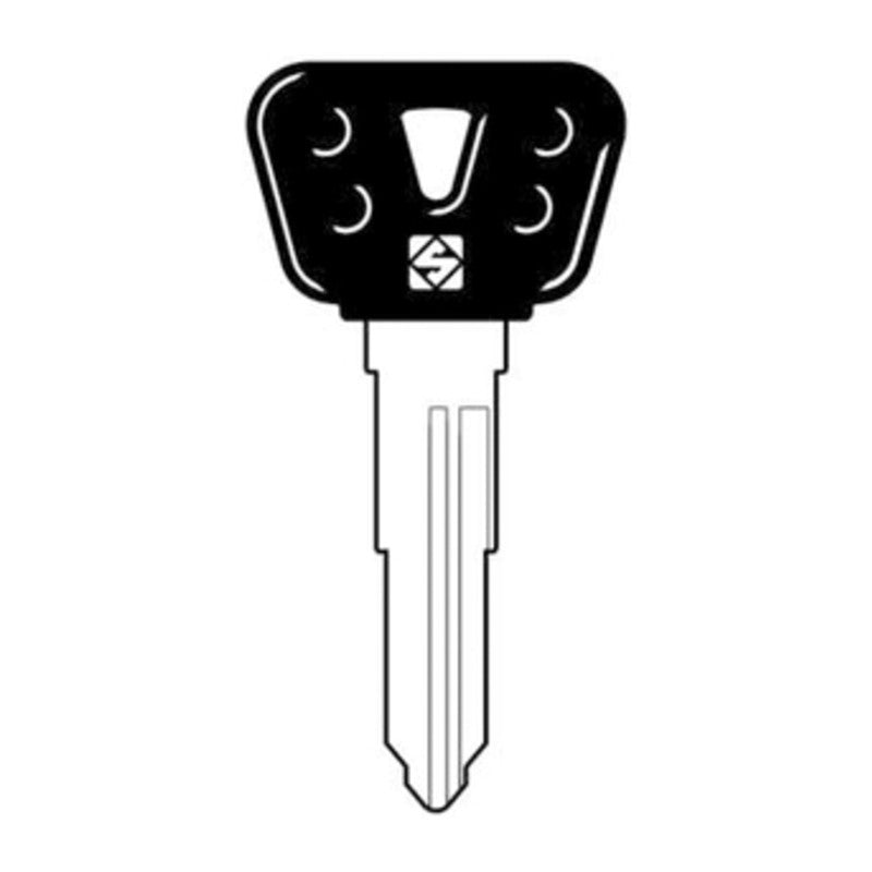 Q.TA' 5 SILCA YH29P CHIAVE AUTO TESTA PLASTICA ACCIAIO