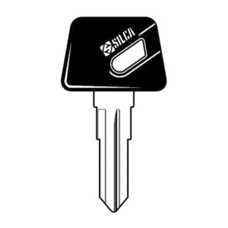 Q.TA' 5 SILCA YH34RP CHIAVE AUTO TESTA PLASTICA ACCIAIO