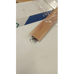 Q.TA' 1 TERMINALE A SCIVOLO P/PARQUET NOCE NAT. 100 CM