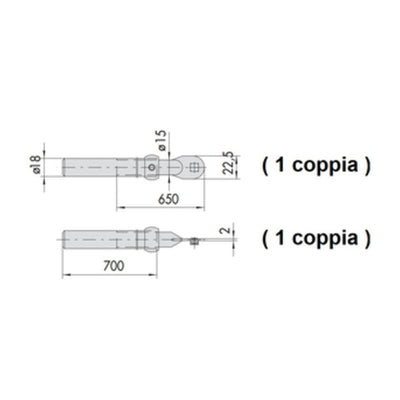 Q.TA' 1 CISA ART.06425.010 ASTE X 57120 E 57165