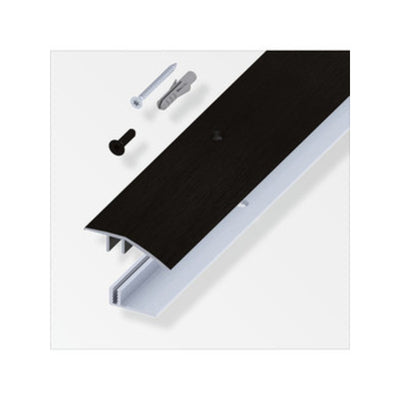 Q.TA' 1 TERMINALE A SCIVOLO P/PARQUET NERO SPAZZ. 100 CM