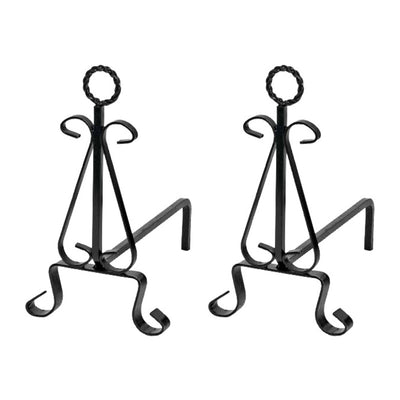 Q.TA' 1 COPPIA ALARI C/ANELLO 1085