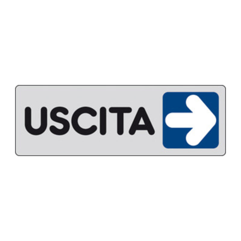 Q.TA' 10 ETICHETTA ADESIVA 150X50 USCITA (DX)