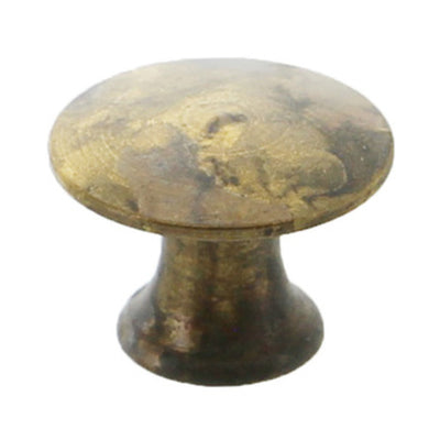 Q.TA' 50 POMOLO OTTONE 24459 D 18 MM ANTICATO**