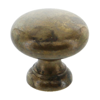 Q.TA' 25 POMOLO OTTONE 24228 D 25 MM ANTICATO**