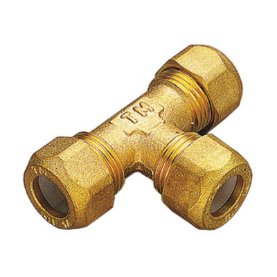 Q.TA' 5 TEE OTTONE TRE BICONI 14X1/2