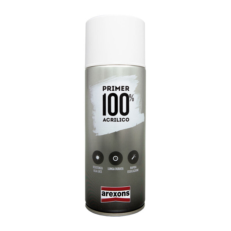 Q.TA' 6 PRIMER ACRILICO SPRAY FONDO ANTIRUGGINE GRIGIO 3653