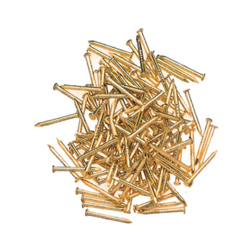 Q.TA' 20 CHIODI TB 1,5X12 FERRO OTTONATO CF 100
