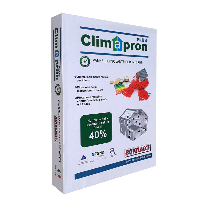 Q.TA' 20 LASTRA ISOLANTE CLIMAPRON PLUS 80X250CM SP6MM