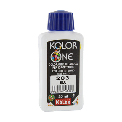 Q.TA' 12 COLORANTE KOLOR ONE 20 ML BLU 203