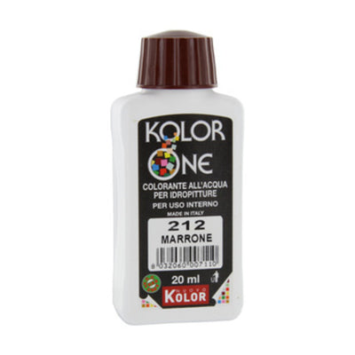 Q.TA' 12 COLORANTE KOLOR ONE 20 ML MARRONE 212