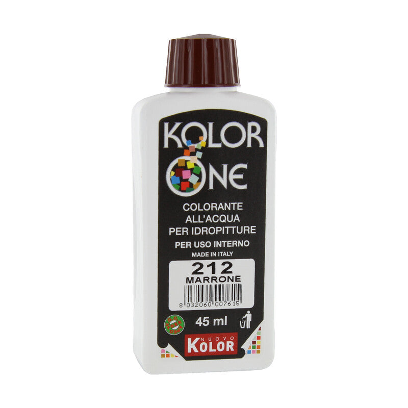 Q.TA' 12 COLORANTE KOLOR ONE 45 ML MARRONE 212