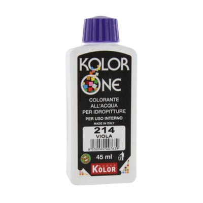 Q.TA' 12 COLORANTE KOLOR ONE 45 ML VIOLA 214