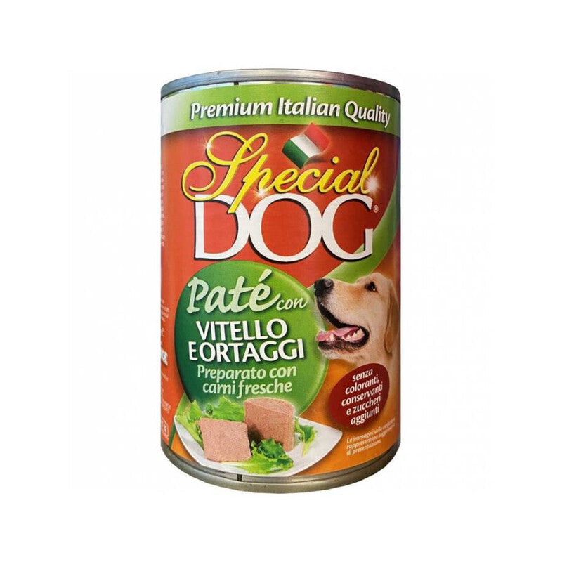 Q.TA' 1 SPECIAL DOG PAT 400 G VITELLO/VERDURA