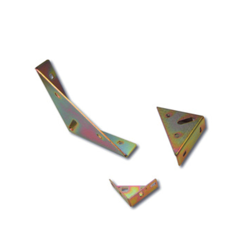 Q.TA' 12 ANGOLO DI RINFORZO 2,0X100X100 MM ACCIAIO TROPIC