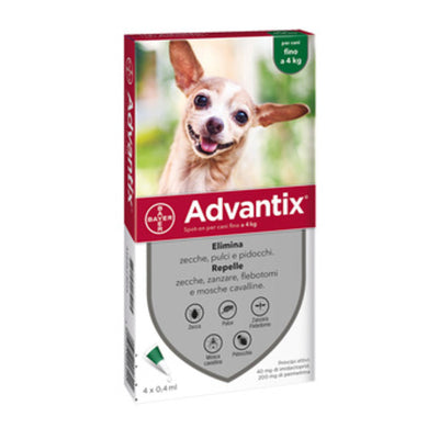 Q.TA' 1 ADVANTIX SPOT ON 4 PIPETTE CANI 0- 4 KG